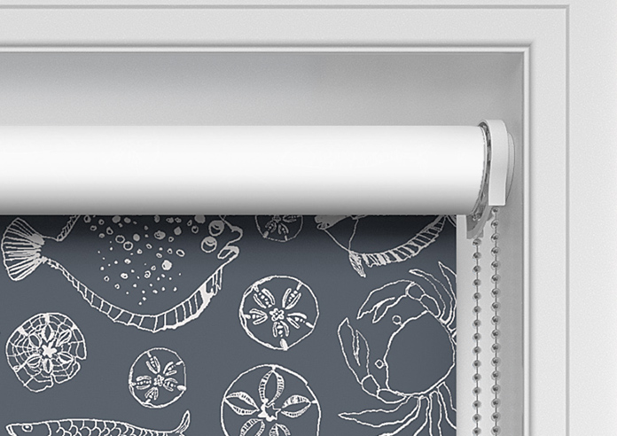 Under the Sea, Deep Blue - Twist&Fit Roller Blind - Image 11